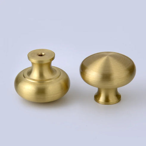 JAYA Cabinet Pulls with Copper Knurled Wardrobe Gold  Drawer Knobs Furniture with Resin Vintage Door and Antique Cabinet Knob