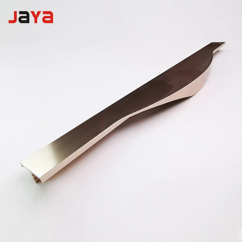 JAYA Cabinet Wardrobe Edge Handle Mid-Style Wardrobe Door Handle Slotted Embedded Invisible Aluminum Alloy Handle