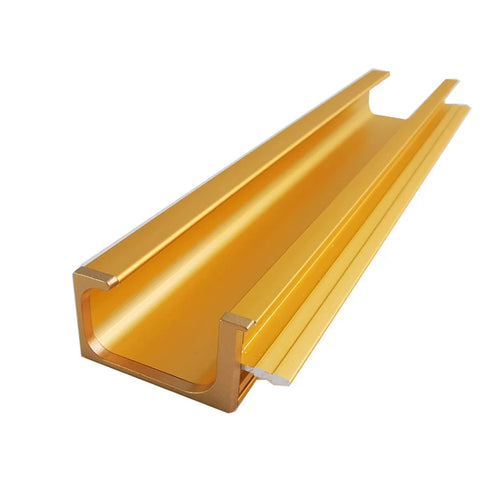 JAYA Cabinet Wardrobe Edge Handle Mid-Style Wardrobe Door Handle Slotted Embedded Invisible Aluminum Alloy Handle