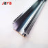 JAYA Cabinet door card plate handle black acrylic plate cabinet  aluminum alloy edge sealing handle