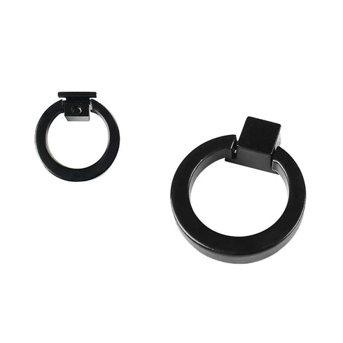 JAYA Cabinet door handle furniture hardware black cabinet door drawer zinc alloy handle