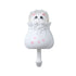 JAYA Cartoon Cat No-punch Rag Plug Plastic Hook for Kids Bathroom Creative Wall Hanging Key Hook