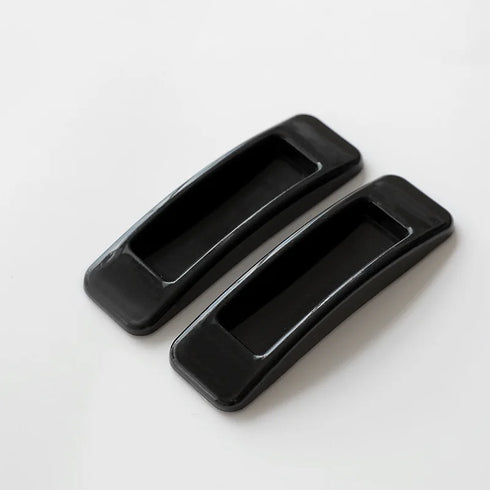 JAYA Cheap Square Slide Adhesive White Toilet Door Knob Plastic Tray With Cabinet Handles Pulls