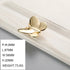 JAYA Children's Room Cabinet Drawer Cabinet Wardrobe Door Handle Personality Creative Apricot Leaf butterfly Bee Handle