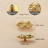 JAYA Chinese Brass Furniture Door Handle Pure Copper Flower Shaped Bow Wardrobe Door Handle Knobs