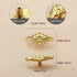 JAYA Chinese Brass Furniture Door Handle Pure Copper Flower Shaped Bow Wardrobe Door Handle Knobs