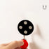 JAYA Color Creative Magnetic Suction Hook No Punching Iron Round Refrigerator Stickers Refrigerator Hook