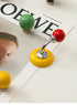 JAYA Color Creative Magnetic Suction Hook No Punching Iron Round Refrigerator Stickers Refrigerator Hook