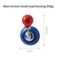 JAYA Color Creative Magnetic Suction Hook No Punching Iron Round Refrigerator Stickers Refrigerator Hook