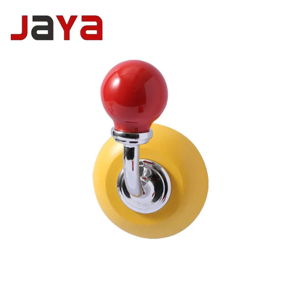 JAYA Color Creative Magnetic Suction Hook No Punching Iron Round Refrigerator Stickers Refrigerator Hook