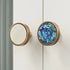JAYA Colorful Shells Cabinet Knobs Drawer Knobs Brass Handle Knobs for Kitchen Living Room Furniture Door Handle