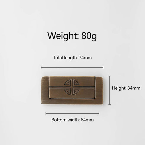 JAYA Copper Cabinet Door Handle Cabinet Door Gold Coffee Color Cabinet Furniture Door Handle Drawer Handle Knobs