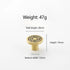 JAYA Copper Cabinet Door Handle Cabinet Door Gold Coffee Color Cabinet Furniture Handle Drawer Handle Knobs