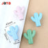 JAYA Creative Modern Kitchen Cabinet Handles Feature Cactus Kids Room Cabinet Wardrobe Drawer Handles