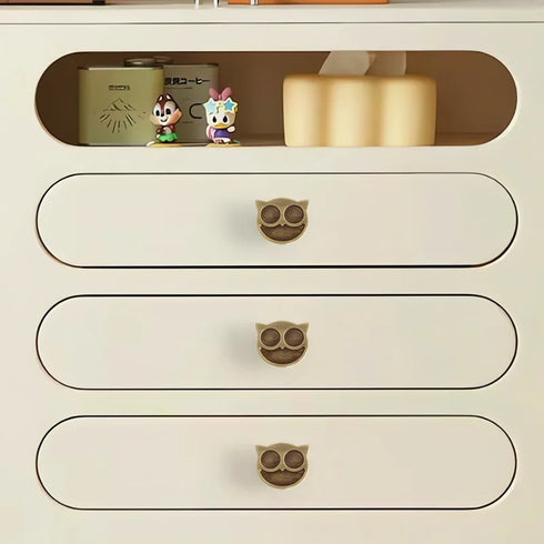 JAYA Creative Personalized French Retro Cabinet Shoe Drawer Handles Solid Brass Wall Cabinet Drawer Handles for Furniture