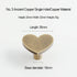 JAYA Creative Personalized French Retro Cabinet Shoe Drawer Handles Solid Brass Wall Cabinet Drawer Handles for Furniture