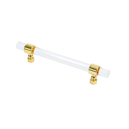 JAYA Decorative Wardrobe Acrylic Tray Gold Handles Acrylic Door Handle Wardrobe Door Handle