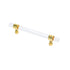 JAYA Decorative Wardrobe Acrylic Tray Gold Handles Acrylic Door Handle Wardrobe Door Handle