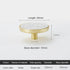 JAYA Door Knob Stone Cabinet Drawer Knobs Cupboard Dresser Drawer Pulls Handles Shell Handle Knobs Furniture Door Handle
