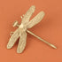 JAYA Dragonfly Handle Ins Style Nordic Wardrobe TV Cabinet Handle Light Luxury Rural Gold Creative Brass Handle