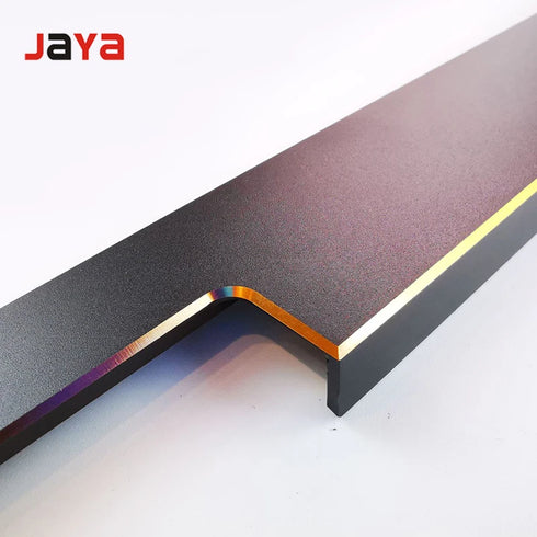 JAYA Drawing Gold Card Board Cabinet Door Handle Cabinet Wardrobe Card Board Handle Drawing Gold Aluminum Alloy Handle