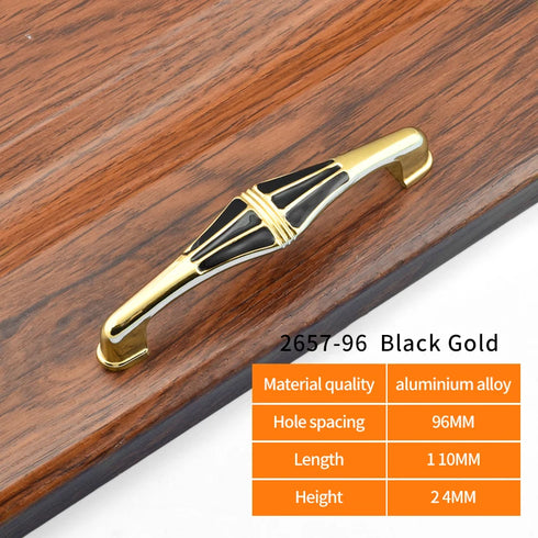 JAYA Europe Style Retro  Pull Door Handles  Gold Rose Gold Eye Aluminum Alloy Handle Door Knob