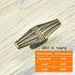 JAYA Europe Style Retro  Pull Door Handles  Gold Rose Gold Eye Aluminum Alloy Handle Door Knob