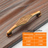 JAYA Europe Style Retro  Pull Door Handles  Gold Rose Gold Eye Aluminum Alloy Handle Door Knob
