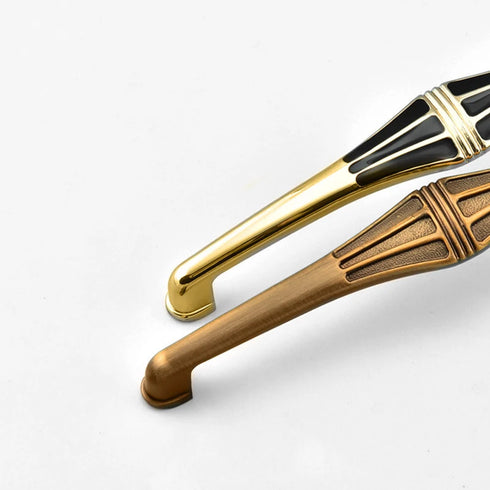 JAYA Europe Style Retro  Pull Door Handles  Gold Rose Gold Eye Aluminum Alloy Handle Door Knob
