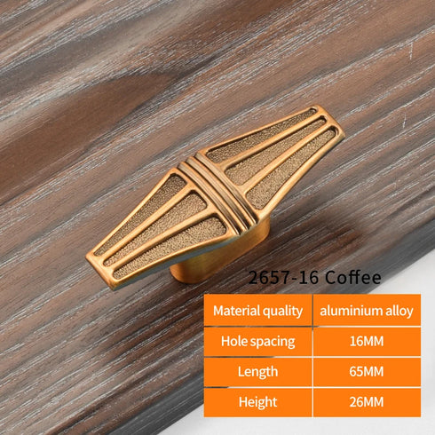 JAYA Europe Style Retro  Pull Door Handles  Gold Rose Gold Eye Aluminum Alloy Handle Door Knob