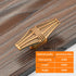 JAYA Europe Style Retro  Pull Door Handles  Gold Rose Gold Eye Aluminum Alloy Handle Door Knob