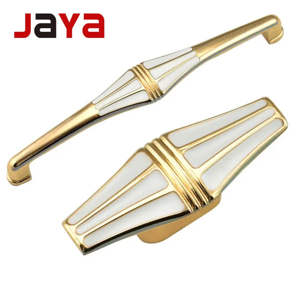 JAYA Europe Style Retro  Pull Door Handles  Gold Rose Gold Eye Aluminum Alloy Handle Door Knob