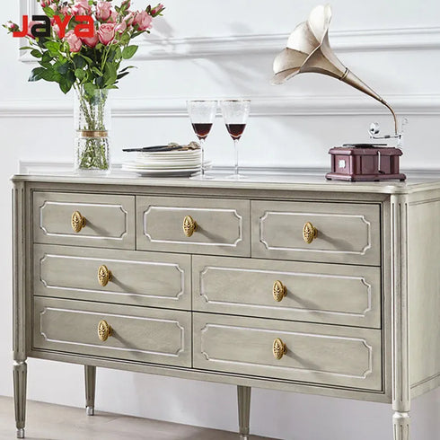 JAYA European Light Luxury Handle Brass Creative Wardrobe Wine Cabinet Drawer Bathroom Cabinet American Pure Copper Door Handle