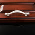 JAYA European Style Modern Wardrobe Display Window Ivory White gold Alloy Door Handle Knobs Cabinet Handles Kitchen Handle