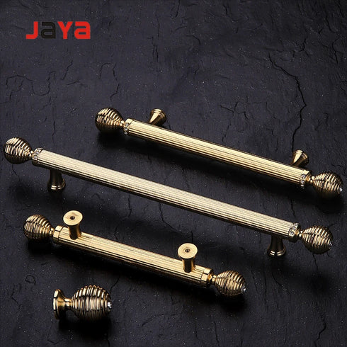 JAYA European Style Retro Door Wardrobe Cupboard Zinc Alloy Handle Furniture Handles Vintage Cupboard Handles