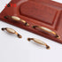 JAYA European Yellow Bronze Brown Handle Shoe Cabinet Simple Rural Cabinet Drawer Handle