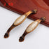 JAYA European Yellow Bronze Brown Handle Shoe Cabinet Simple Rural Cabinet Drawer Handle