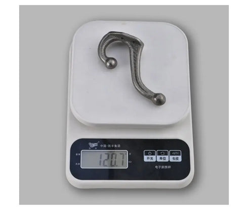 JAYA Factory Direct Sales Solid Parts European Industrial Style Coat Hook Cast Iron Door Back Hook Cast Iron Coat and Hat Hook