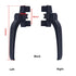 JAYA Factory Material Handling Equipment Parts Windows Handle Aluminium Accessories Door and Window Handles