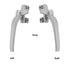 JAYA Factory Material Handling Equipment Parts Windows Handle Aluminium Accessories Door and Window Handles