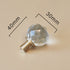 JAYA Factory Wholesale Modern Cabinet Crystal Glass Handle and Knob/cabinet Handles Kitchen Acrylic Handles/pull Door Knob