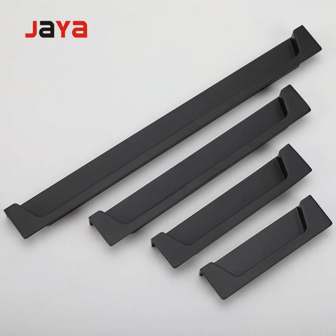 JAYA Folding dark pull  light luxury modern built-in groove pull handle to move the CABINET HANDLE