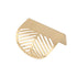 JAYA Furniture Handle Knob Nordic Light Luxury Brass Leaf and butterfly Shape Handle Without Punching  Copper Handle