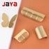 JAYA Furniture Handle Knob Nordic Light Luxury Brass Leaf and butterfly Shape Handle Without Punching  Copper Handle