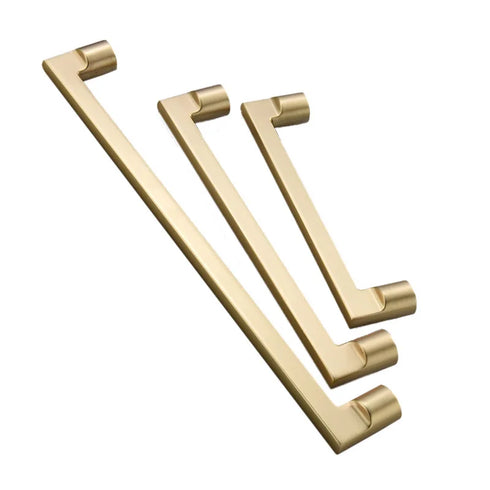 JAYA Furniture Profile with Gold Mid Century Modern Door Matte Black Kitchen Cabinet Handles for a Stylish and Functional Handle