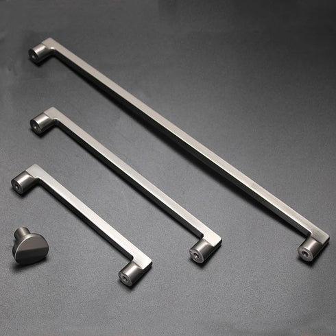 JAYA Furniture Profile with Gold Mid Century Modern Door Matte Black Kitchen Cabinet Handles for a Stylish and Functional Handle