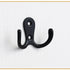 JAYA Garage Wall Hooks Kayak Storage Hooks Black Wall Hook Metal Bathroom Organizer Rack