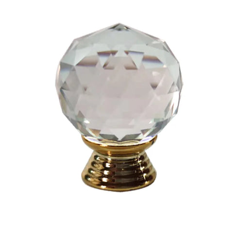JAYA Gold Crystal Drawer Knob Glass Cabinet Door Pull Handles Luxury Knobs for Kitchen Furniture Cupboard Marble Resin Drawer