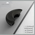 JAYA  Gold Pair Zinc Alloy Handle Nordic Wind Cabinet Door Cabinet Drawer Wine Cabinet Wardrobe Black Door Handle