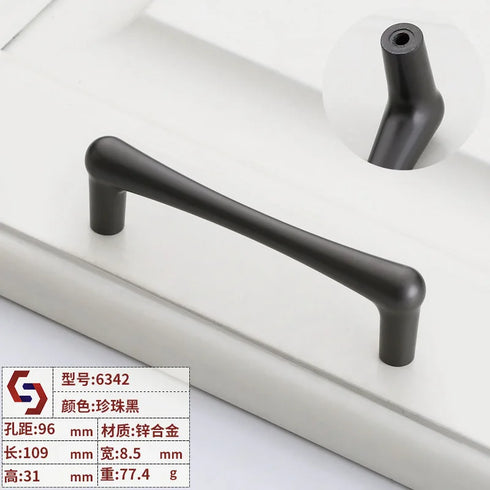 JAYA Gold Zinc Alloy Single Hole Cabinet Door Handle Modern Small Wardrobe Handle for Modern Drawer Furniture Door Handle